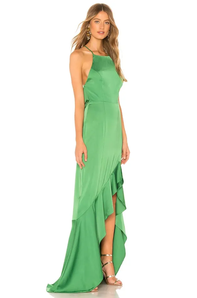 Lovers and Friends Dresses Women Maya Gown Green Lovers and Friends Dresses Women Maya Gown Green