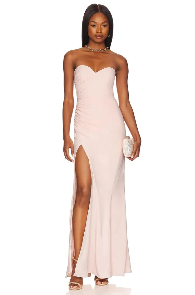 Lovers and Friends Dresses Women The Kim Gown Blush