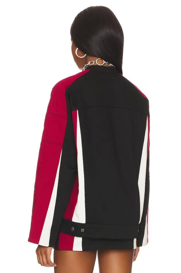 Lovers and Friends Jackets and Coats Women Julia Jacket Black and Red Lovers and Friends Jackets and Coats Women Julia Jacket Black and Red