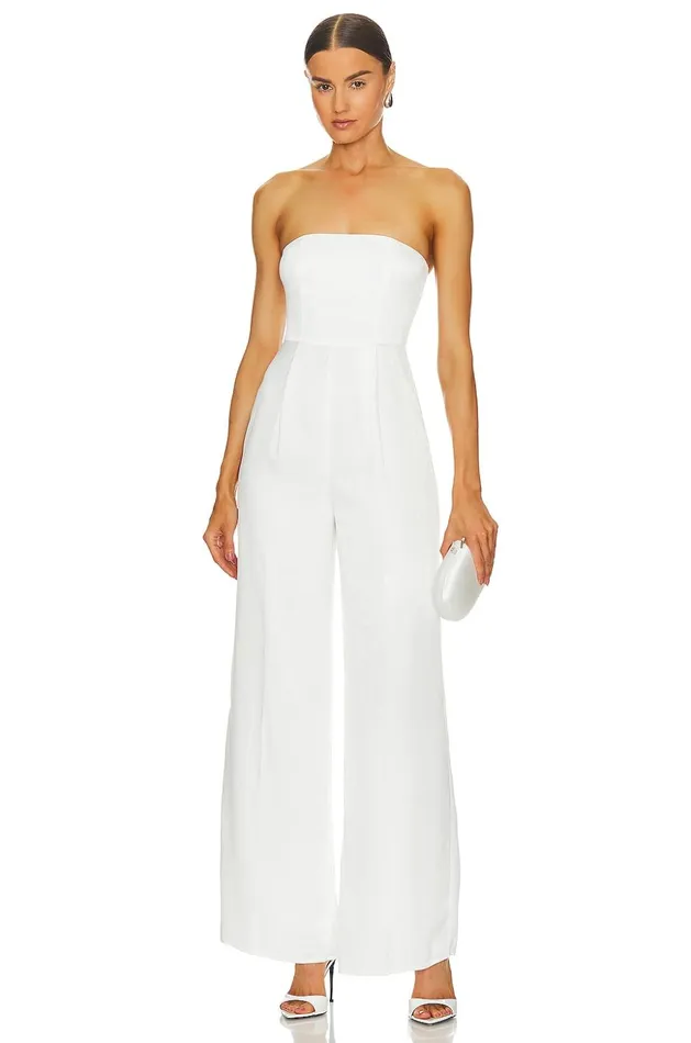 Lovers and Friends Jumpsuits Women Cambri Jumpsuit Ivory White