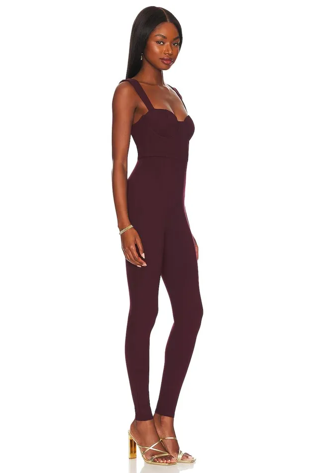 Lovers and Friends Jumpsuits Women Scarlett Jumpsuit Burgundy Lovers and Friends Jumpsuits Women Scarlett Jumpsuit Burgundy