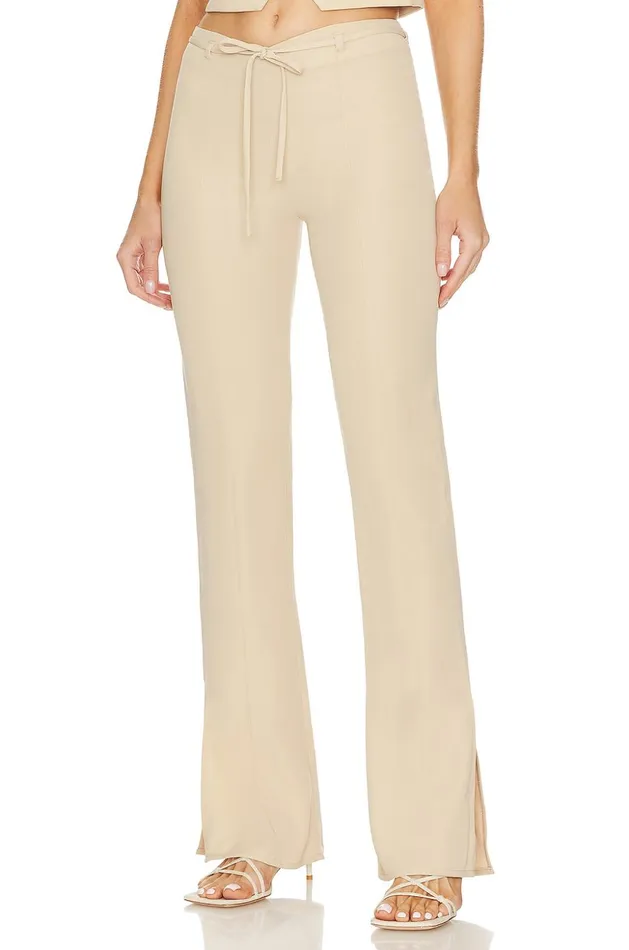 Lovers and Friends Pants Women Abbey Pant Nude Neutral