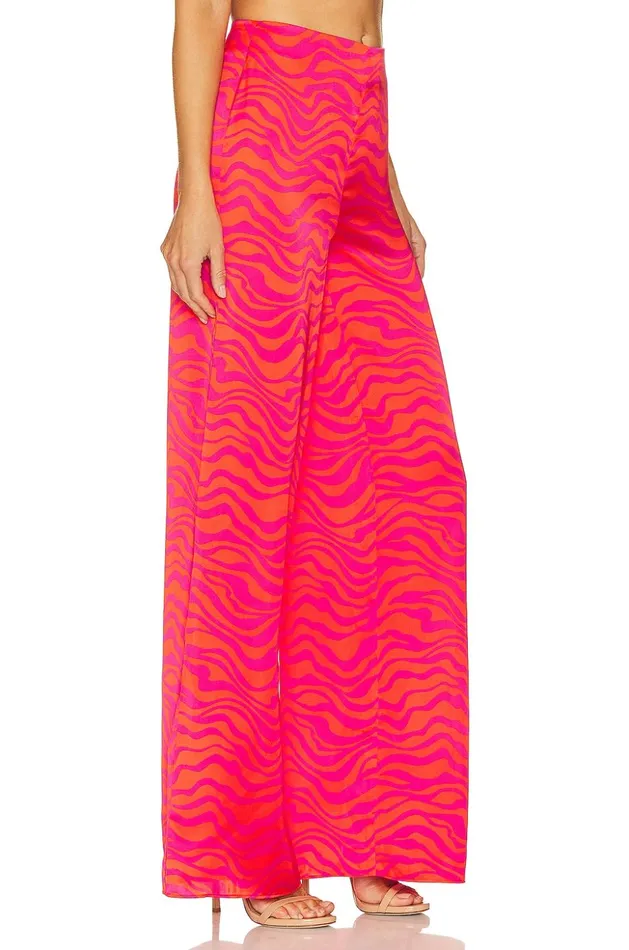 Lovers and Friends Pants Women Eiden Pant Wavy Tiger Multi Lovers and Friends Pants Women Eiden Pant Wavy Tiger Multi