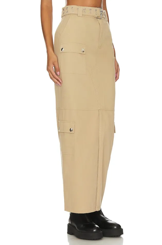 Lovers and Friends Skirts Women Remy Maxi Skirt Taupe Neutral Lovers and Friends Skirts Women Remy Maxi Skirt Taupe Neutral