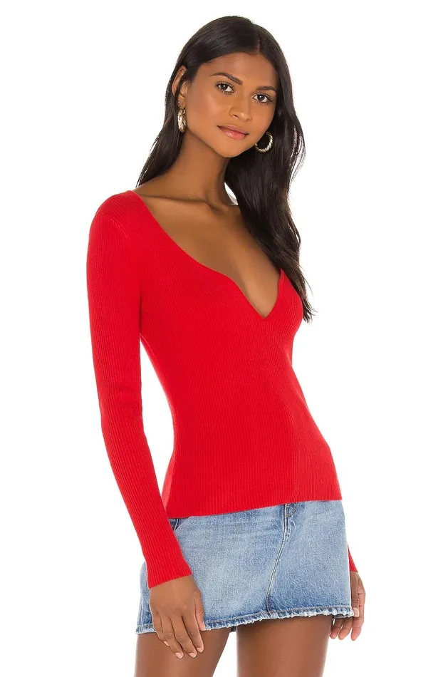 Lovers and Friends Sweaters and Knits Women Darren Sweater Red Lovers and Friends Sweaters and Knits Women Darren Sweater Red