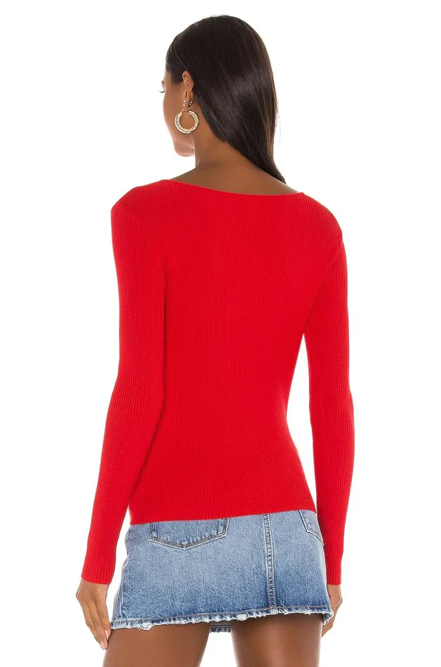 Lovers and Friends Sweaters and Knits Women Darren Sweater Red Lovers and Friends Sweaters and Knits Women Darren Sweater Red
