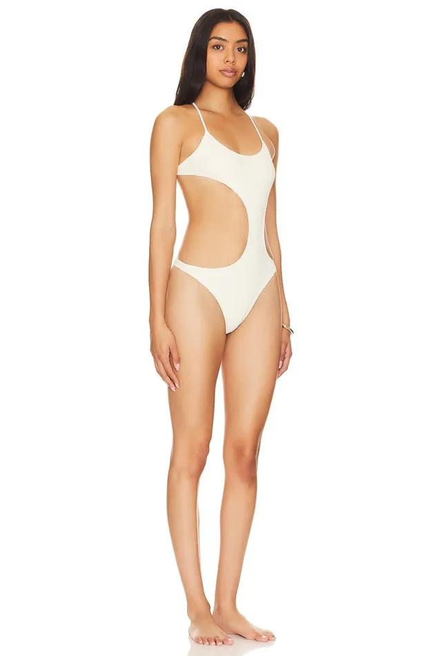Lovers and Friends Swimsuits and CoverUps Women Here With You One Piece Cream Lovers and Friends Swimsuits and CoverUps Women Here With You One Piece Cream