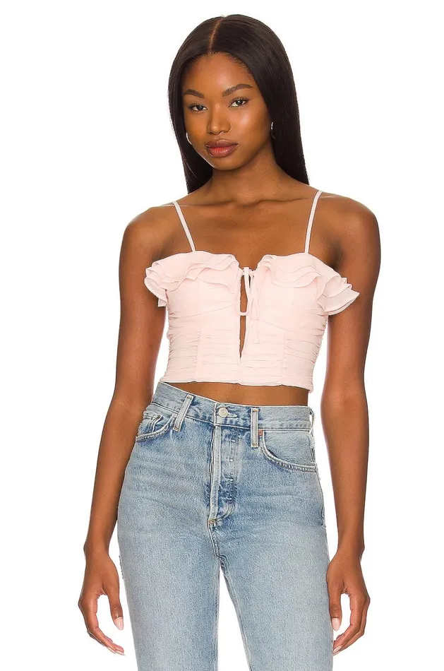 Lovers and Friends Tops Women Dawn Top Blush Pink