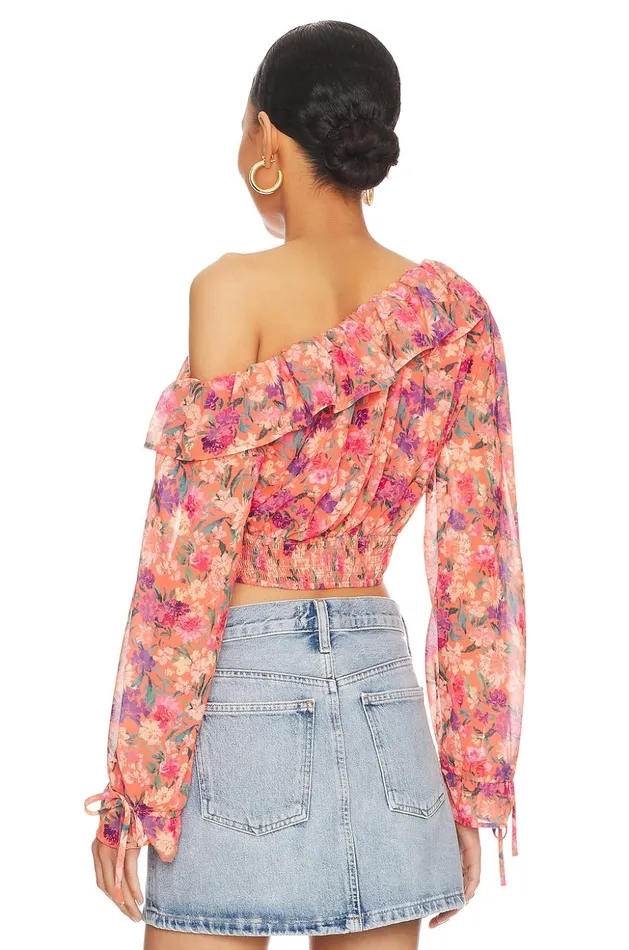 Lovers and Friends Tops Women Juliette Top Impressionist Floral Lovers and Friends Tops Women Juliette Top Impressionist Floral