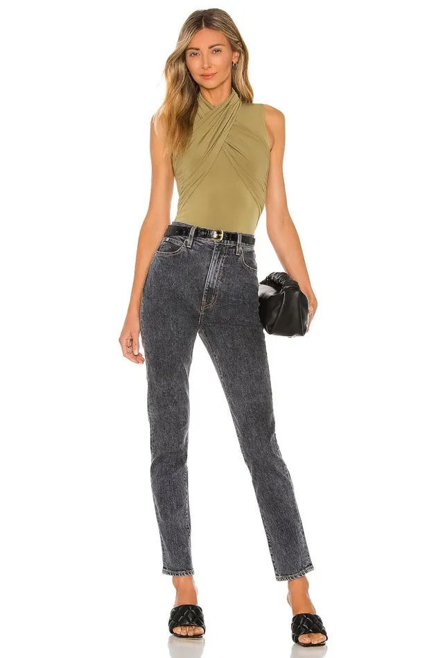 Lovers and Friends Tops Women Kelly Bodysuit Olive Green Lovers and Friends Tops Women Kelly Bodysuit Olive Green
