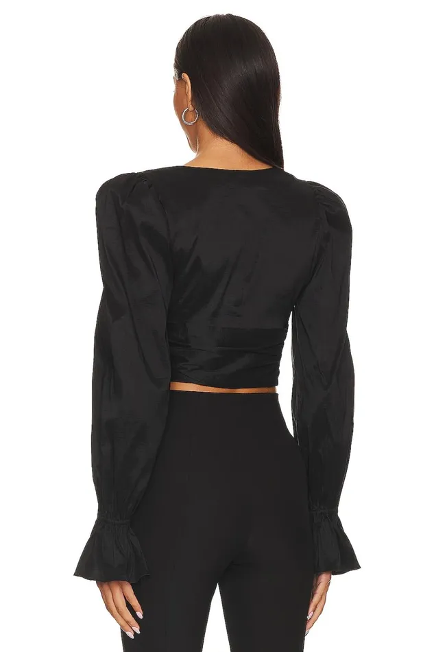 Lovers and Friends Tops Women Michie Top Black Lovers and Friends Tops Women Michie Top Black