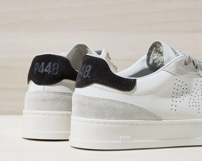 Low Tops Men P448 Bali Recycled WhiteBlack Low Tops Men P448 Bali Recycled WhiteBlack