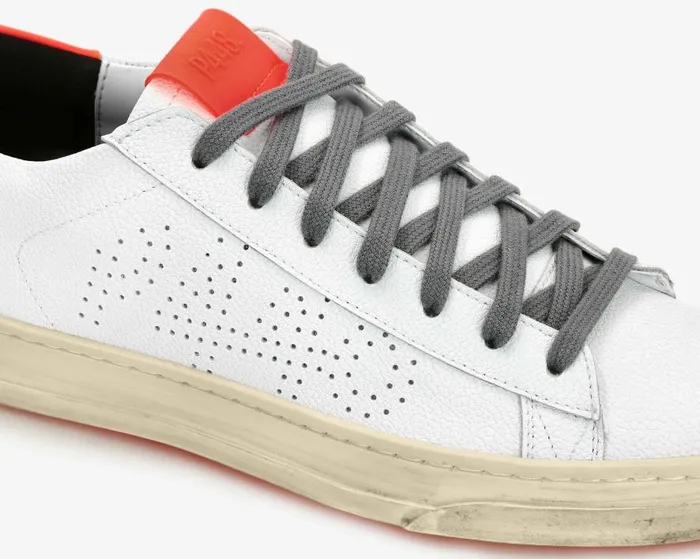 Low Tops Men P448 Jack Recycled WhiteOrange Low Tops Men P448 Jack Recycled WhiteOrange