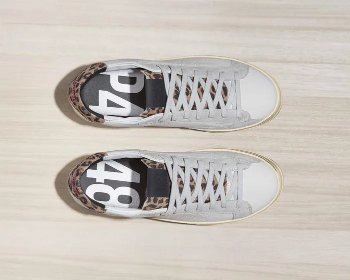 Low Tops Women P448 John AnimalWhite Low Tops Women P448 John AnimalWhite