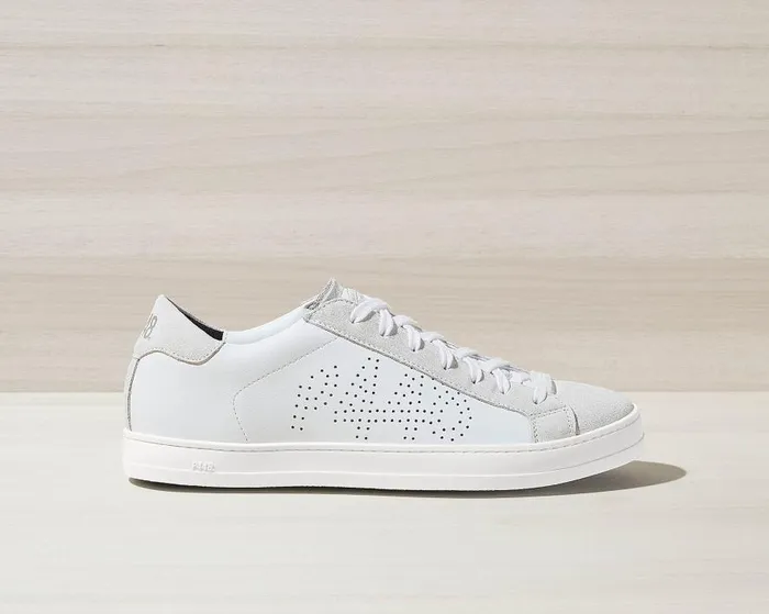 Low Tops Women P448 John Recycled White