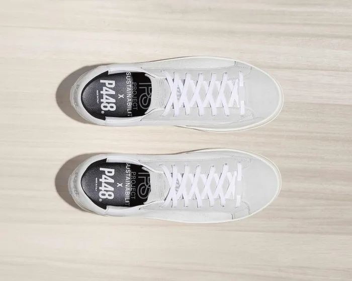 Low Tops Women P448 John Recycled White Low Tops Women P448 John Recycled White