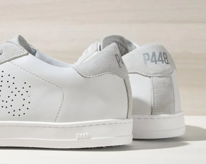 Low Tops Women P448 John Recycled White Low Tops Women P448 John Recycled White