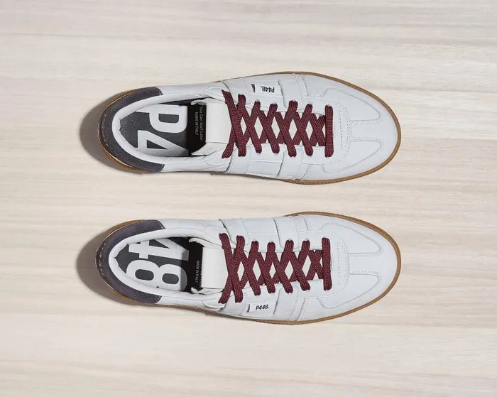 Low Tops Women P448 Monza WhiteRetro Low Tops Women P448 Monza WhiteRetro