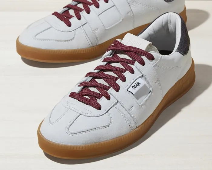 Low Tops Women P448 Monza WhiteRetro Low Tops Women P448 Monza WhiteRetro