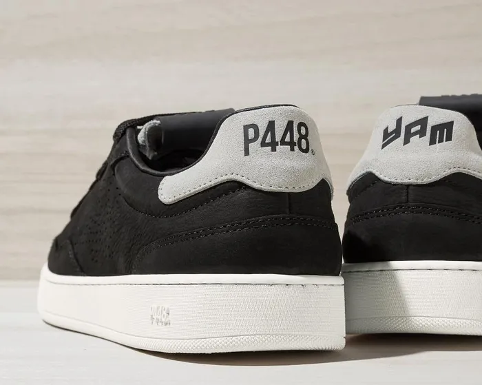 Low Tops Women P448 Yam BlackBianco Low Tops Women P448 Yam BlackBianco