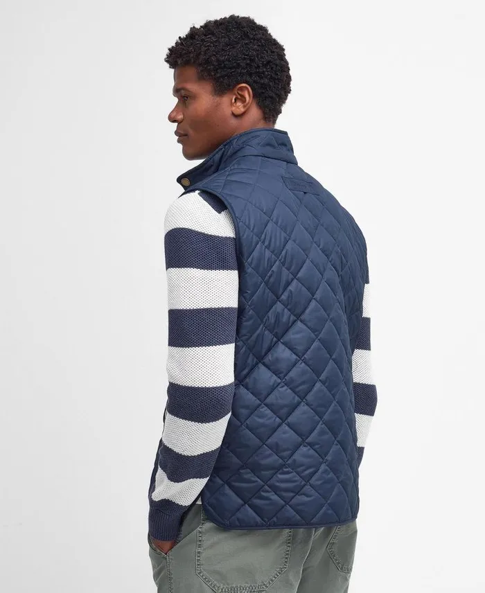 Lowerdale Gilet Dark Moss Men Barbour Gilets and Liners