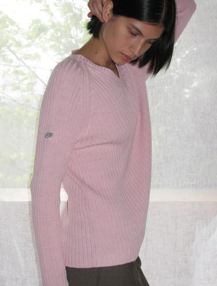 Loya Light Pink Women Paloma Wool Knits