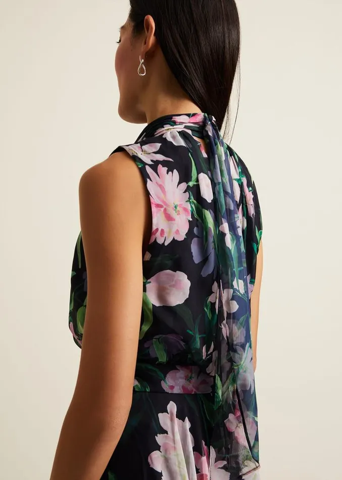 Lucinda Floral Dress Multicoloured Women Phase Eight Dresses