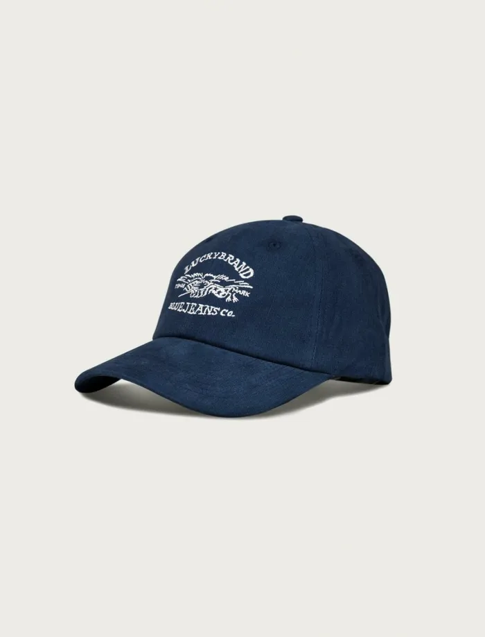 Lucky Brand Hats Women Lucky Blue Jeans Co Emb Dad Hat Dark Blue