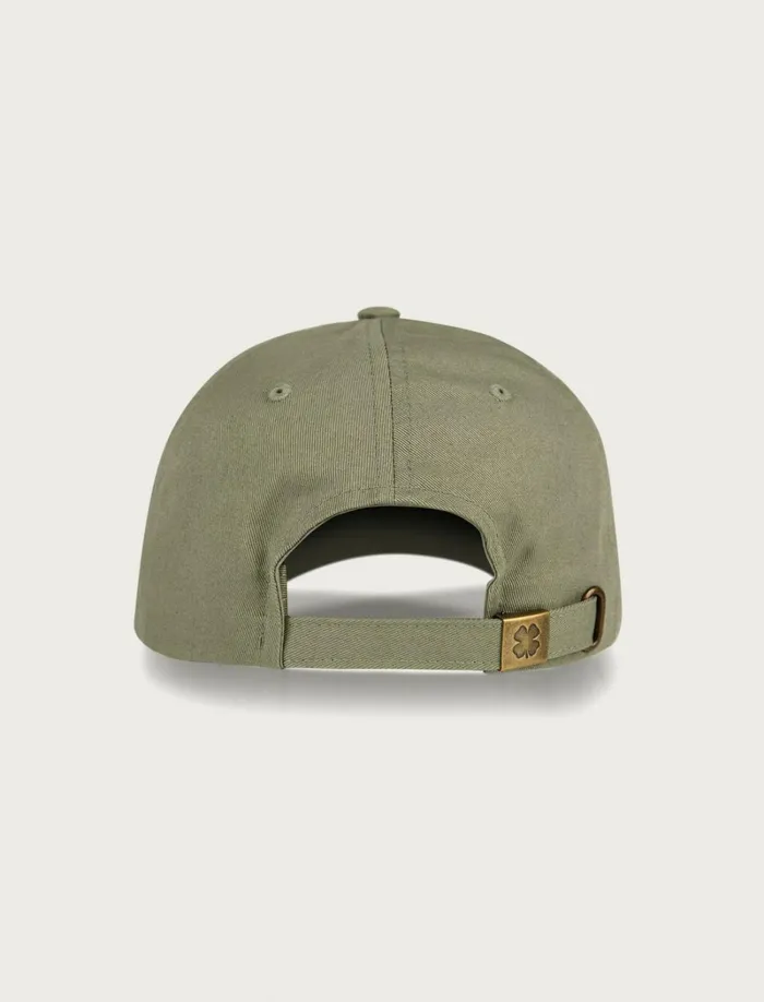 Lucky Brand Hats Women Oval Clover Patch Dad Hat Bright Green