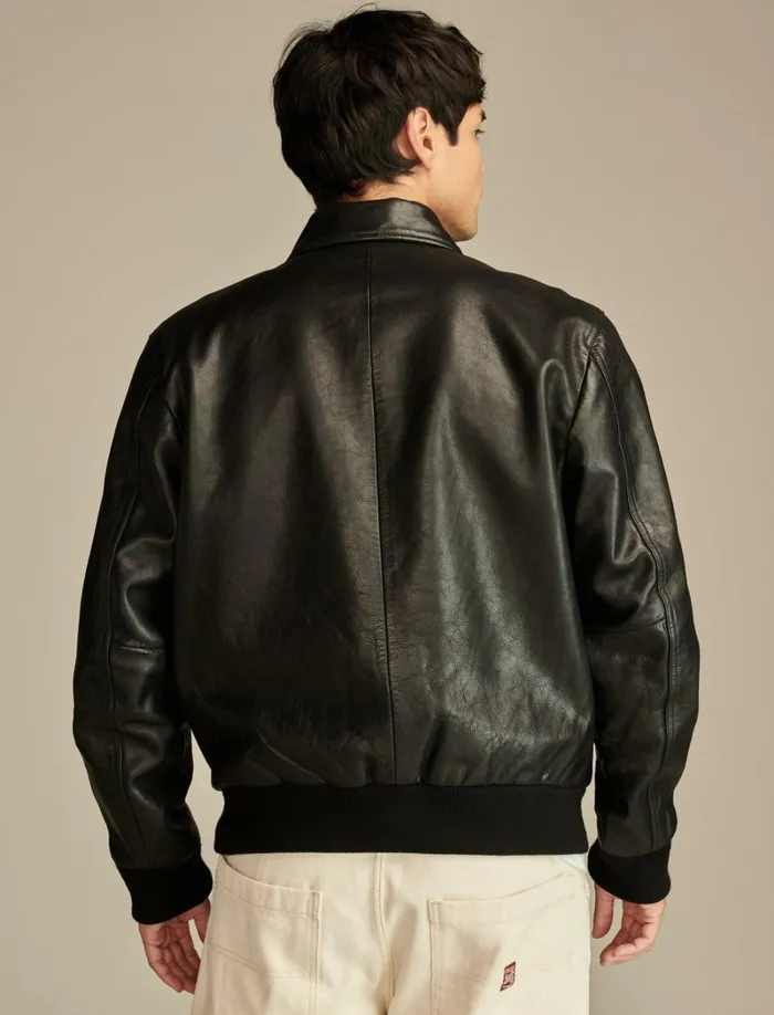 Lucky Brand Jackets and Outerwear Men Cole Hauser G15 Flight Jacket 001 Black