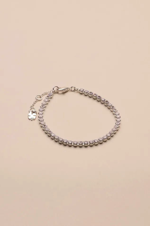 Lucky Brand Jewelry Women Tennis Bracelet Silver