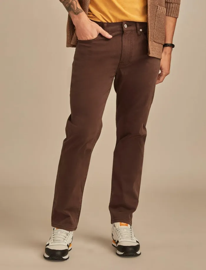 Lucky Brand Pants Men 410 Athletic Sateen Stretch Jean Espresso