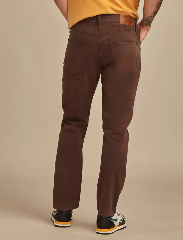 Lucky Brand Pants Men 410 Athletic Sateen Stretch Jean Espresso