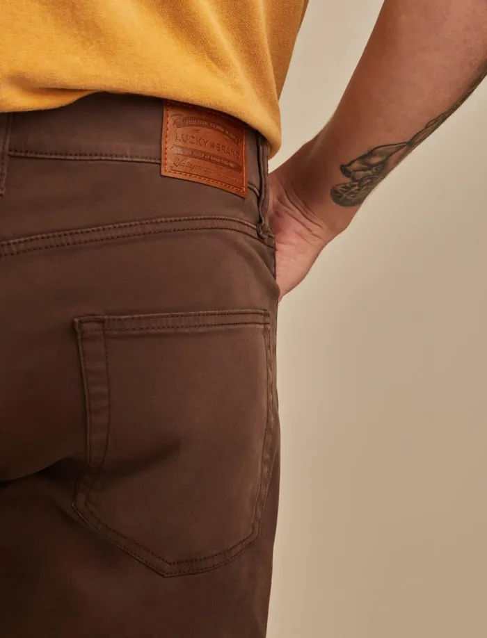 Lucky Brand Pants Men 410 Athletic Sateen Stretch Jean Espresso