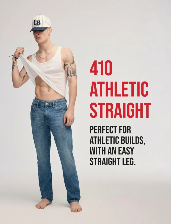 Lucky Brand Pants Men 410 Athletic Straight Iron Wash