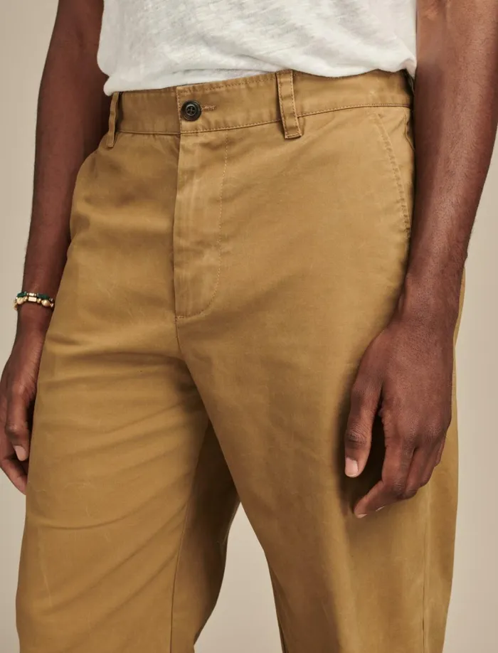Lucky Brand Pants Men Coolmax Relaxed Straight Fit Chino Kangaroo