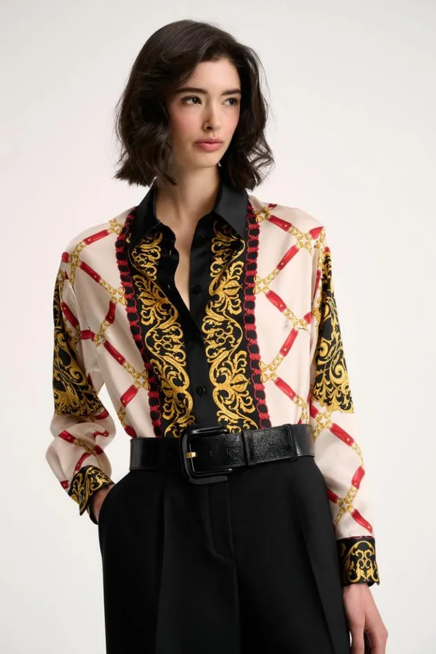 Luisa Spagnoli Belts Decalina 8211 Patent Leather Belt Blackgold 8211 Women Luisa Spagnoli Belts Decalina 8211 Patent Leather Belt Blackgold 8211 Women