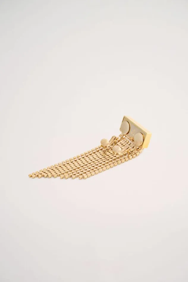 Luisa Spagnoli Bijoux Noetico 8211 Pave Earrings Goldnickel 8211 Women Luisa Spagnoli Bijoux Noetico 8211 Pave Earrings Goldnickel 8211 Women