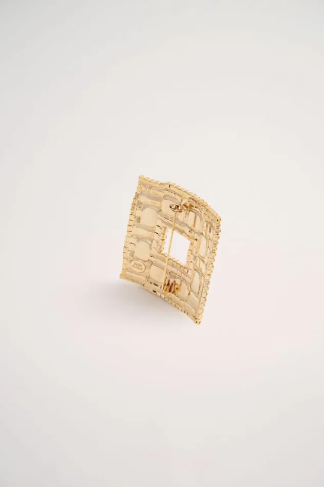 Luisa Spagnoli Bijoux Nosside 8211 Jewelled Pin Topazgold 8211 Women Luisa Spagnoli Bijoux Nosside 8211 Jewelled Pin Topazgold 8211 Women