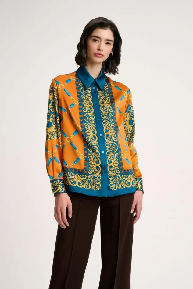 Luisa Spagnoli Blouses And Shirts Larissa 8211 Pure Silk Shirt 8211 Women Luisa Spagnoli Blouses And Shirts Larissa 8211 Pure Silk Shirt 8211 Women