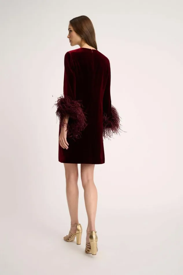 Luisa Spagnoli Formal Dresses Ghiro 8211 Elegant Dress Burgundy 8211 Women Luisa Spagnoli Formal Dresses Ghiro 8211 Elegant Dress Burgundy 8211 Women