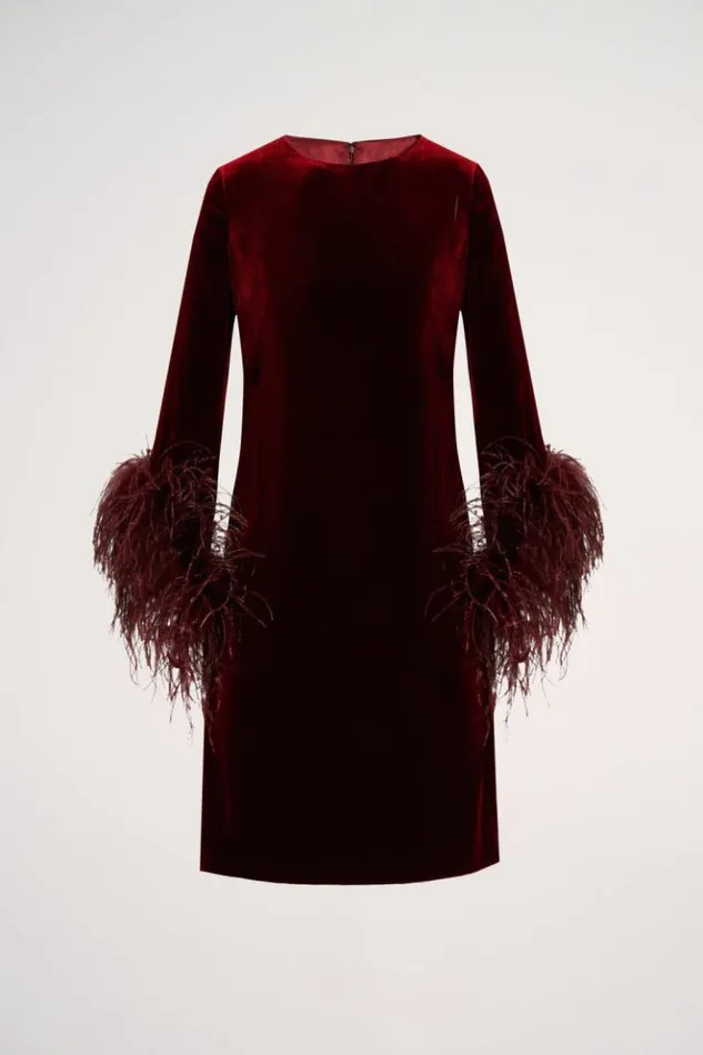 Luisa Spagnoli Formal Dresses Ghiro 8211 Elegant Dress Burgundy 8211 Women Luisa Spagnoli Formal Dresses Ghiro 8211 Elegant Dress Burgundy 8211 Women