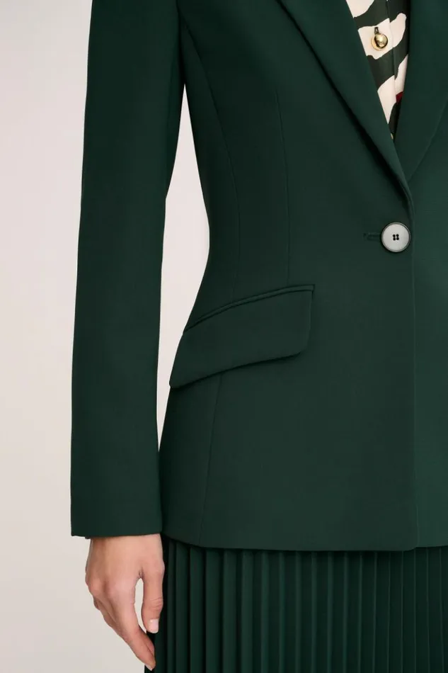 Luisa Spagnoli Jackets and Blazers Samara 8211 Blazer Jacket Bottlegreen 8211 Women Luisa Spagnoli Jackets and Blazers Samara 8211 Blazer Jacket Bottlegreen 8211 Women