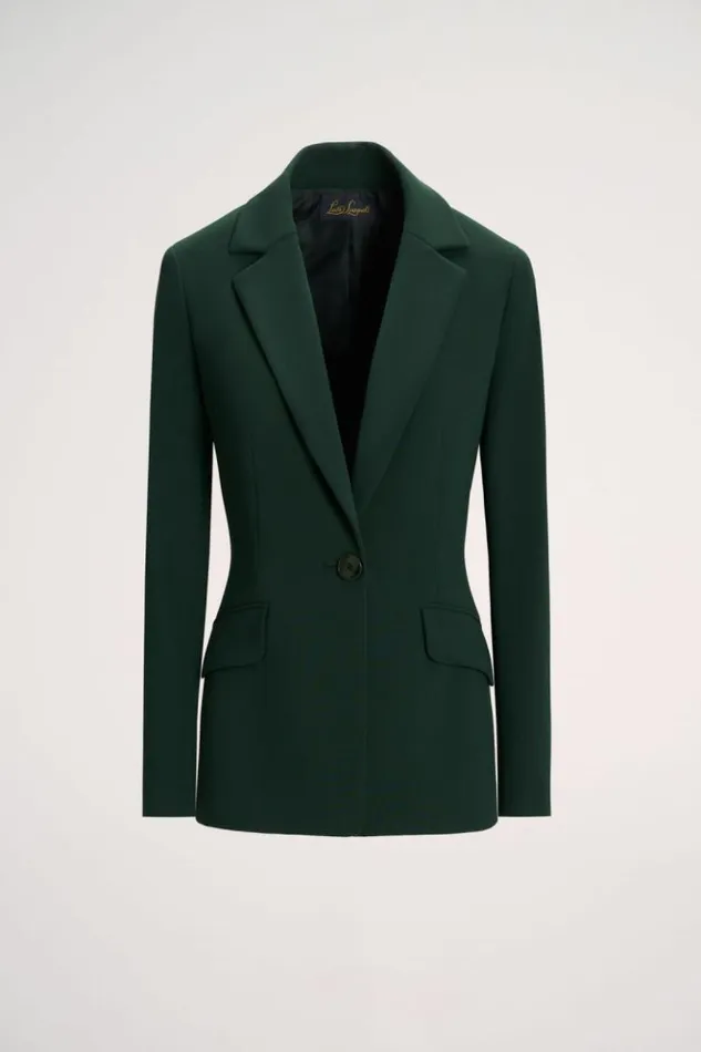 Luisa Spagnoli Jackets and Blazers Samara 8211 Blazer Jacket Bottlegreen 8211 Women Luisa Spagnoli Jackets and Blazers Samara 8211 Blazer Jacket Bottlegreen 8211 Women