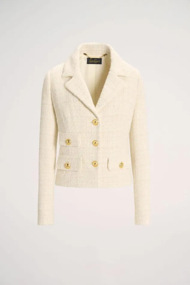 Luisa Spagnoli Jackets and Blazers Selezione 8211 Woven Jacket Cream 8211 Women Luisa Spagnoli Jackets and Blazers Selezione 8211 Woven Jacket Cream 8211 Women