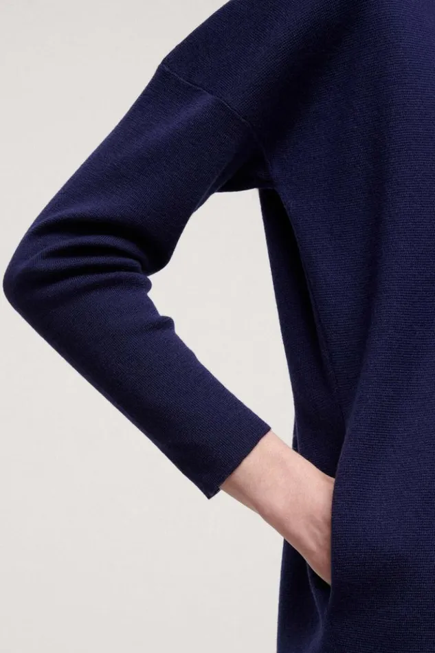 Luisa Spagnoli Knitwear Mutabile 8211 Wool Pullover Blue Purplish 8211 Women Luisa Spagnoli Knitwear Mutabile 8211 Wool Pullover Blue Purplish 8211 Women