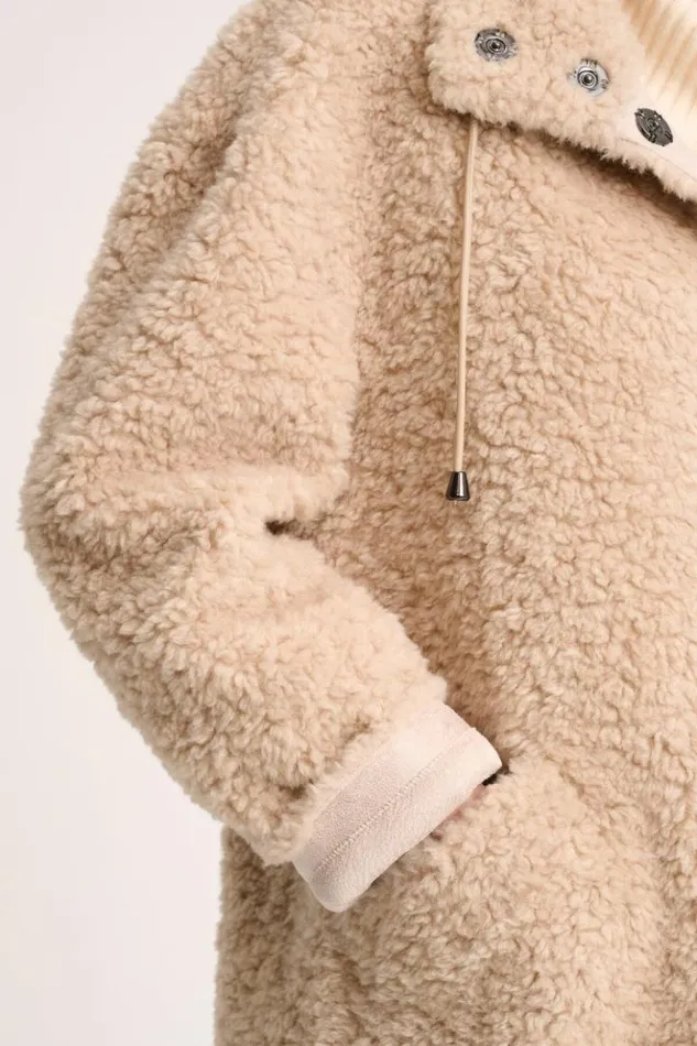 Luisa Spagnoli Outerwear Serra 8211 Teddy Coat 8211 Women Luisa Spagnoli Outerwear Serra 8211 Teddy Coat 8211 Women