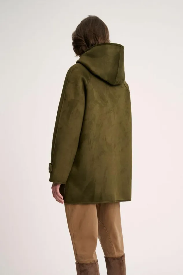 Luisa Spagnoli Outerwear Spessore 8211 Reversible Jacket Military Green 8211 Women Luisa Spagnoli Outerwear Spessore 8211 Reversible Jacket Military Green 8211 Women