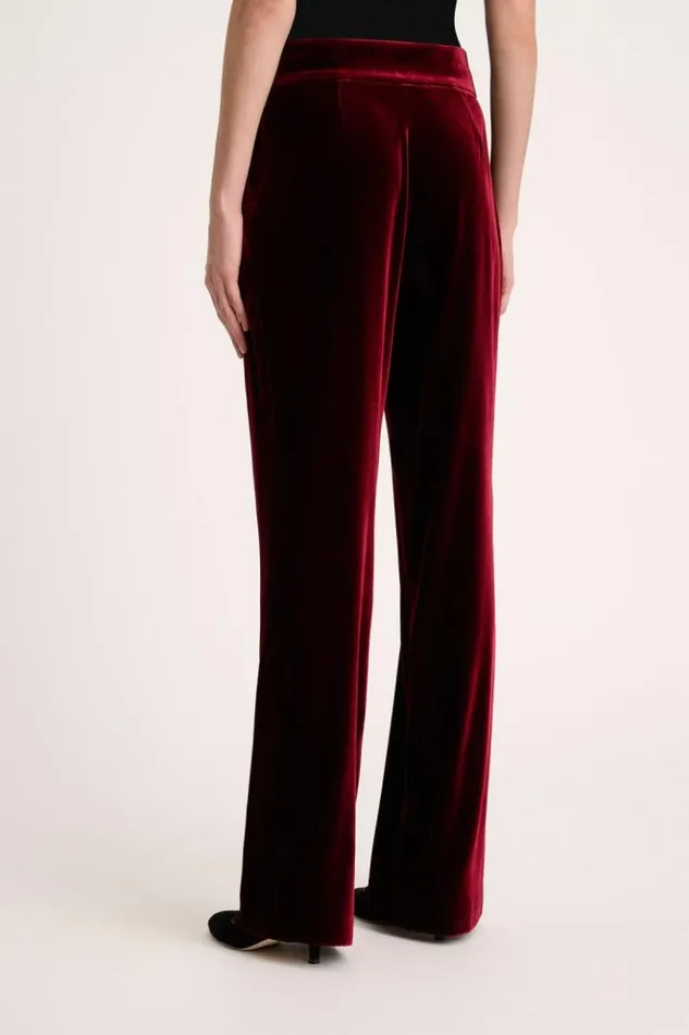 Luisa Spagnoli Pants Odoroso 8211 Elegant Pants Burgundy 8211 Women Luisa Spagnoli Pants Odoroso 8211 Elegant Pants Burgundy 8211 Women