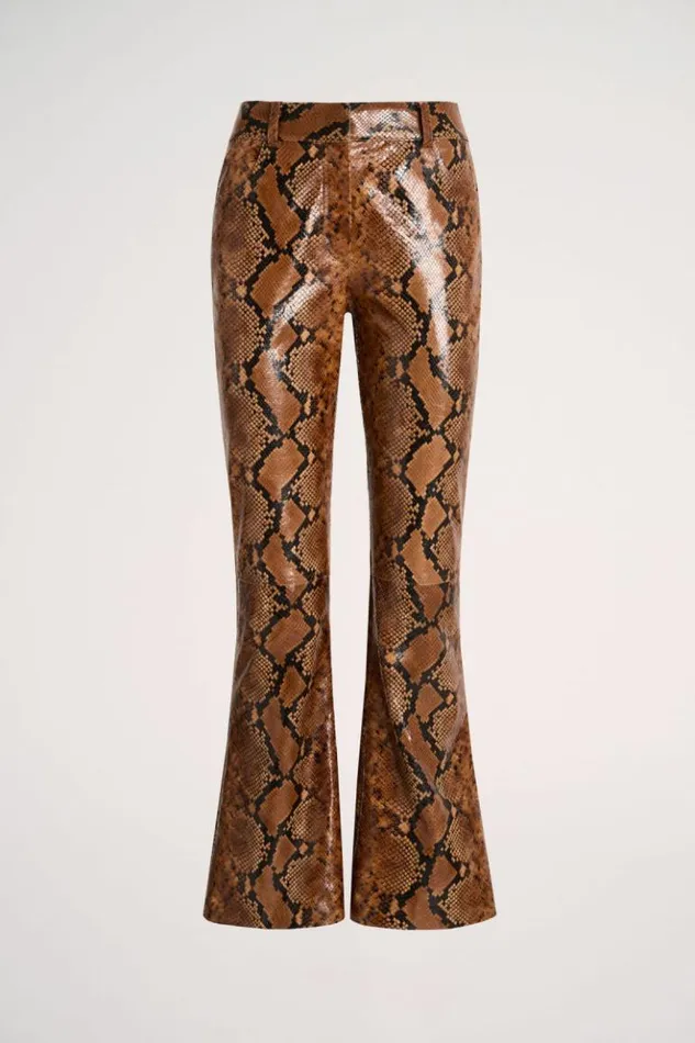Luisa Spagnoli Pants Olivi 8211 Leather Trousers 8211 Fashion Show 8211 Women Luisa Spagnoli Pants Olivi 8211 Leather Trousers 8211 Fashion Show 8211 Women